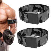 Bicep Bands For Men Elastic Camouflage Bicep Strap Adjustable Bicep Trimmer Bicep Wrap For Men อุปกรณ์ออกกำลังกายที่บ้านสำหรับขา
