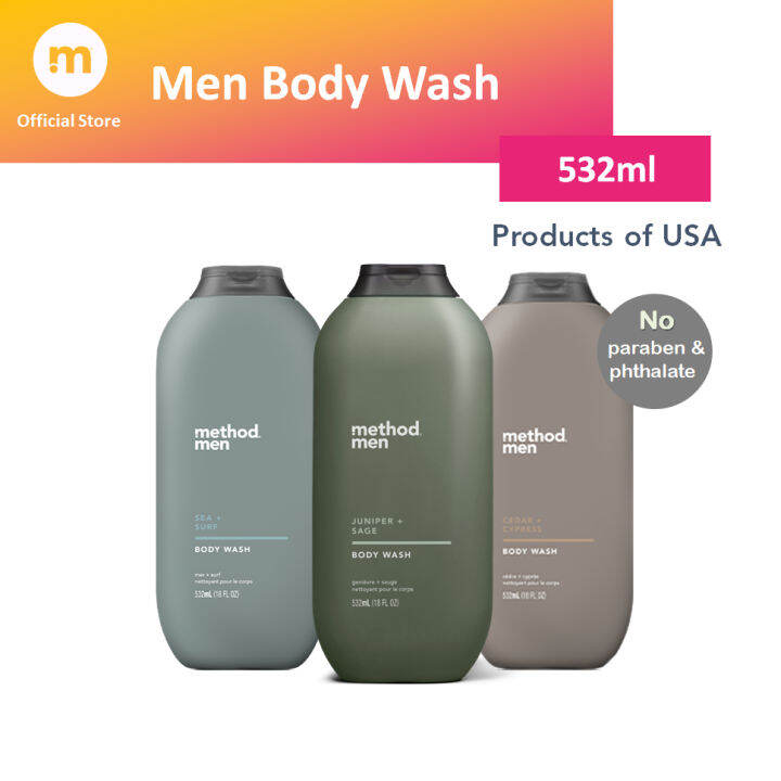 method men body wash 532ml (100 authentic) Lazada