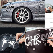 AICRANE Bút Đánh Dấu Sơn Vĩnh Viễn Chống Nước Bút Đánh Dấu Gương Chrome