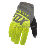 Delicate Fox Mountain Bicycle Offroad MTB A Bike Scooter Street Moto Green Black Gloves Enduro Racing Gloves