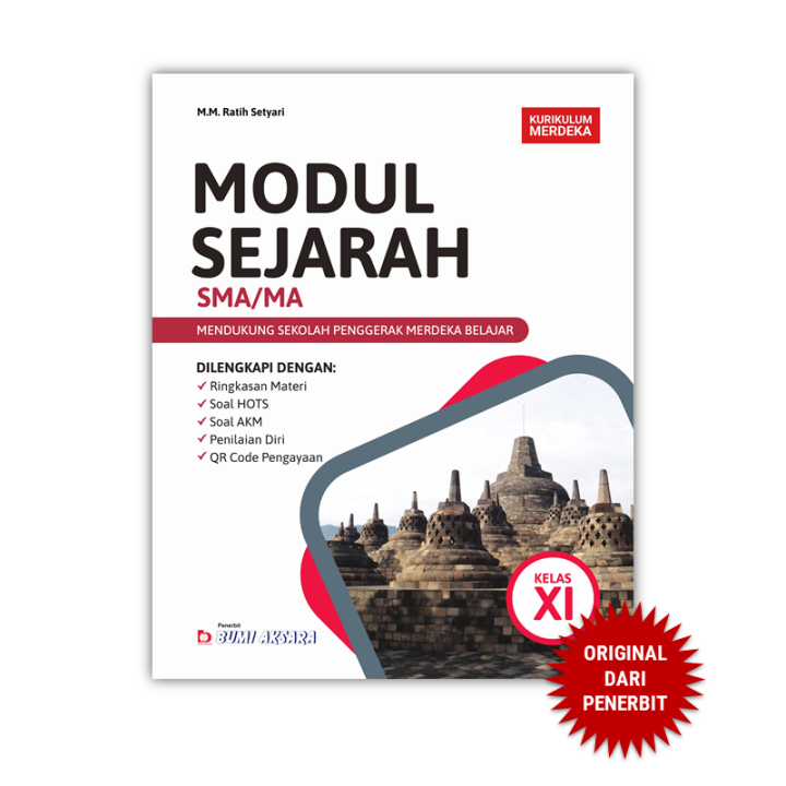 Modul Sejarah Kelas XI SMA MA Kurikulum Merdeka Bumi Aksara | Lazada ...