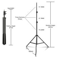 Photography Softbox Lighting Kit 50X70 LED Lamp Two Color Soft Box Continuous Light System Accessories For Photographic Camera