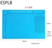 ESPLB S-120B 13.4X9.1นิ้วฉนวนกันความร้อนทนความร้อน Magnetic Desk Working Pad Mat BGA การประสานแพลตฟอร์ม Repair Station