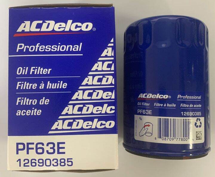 ACDelco Oil Filter for Chevrolet Suburban 2015-2021 / Tahoe PN# PF63E ...