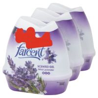 ?จัดโปร !!!? ฟาร์เซ็นท์ ไวลด์ ลาเวนเดอร์ เจลหอมปรับอากาศ 200กรัม x 3 ชิ้น Farcent Wild Lavender Scented Gel 200g x 3pcs