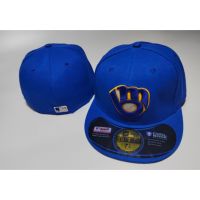 Top-quality High Quality MLB Milwaukee Brewers Team Mens Womens Hat Full Enclosure Hat Athletic Casual Embroidered Hat