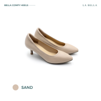 LA BELLA รุ่น BELLA COMFY HEELS - SAND