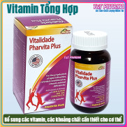 Viên uống vitamin tổng hợp Vitalidade Pharvita Plus bồi bổ cơ thể