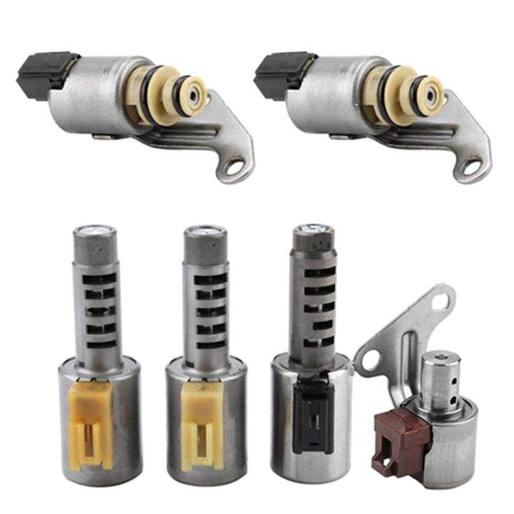 6Pcs/Set U540E Shift Solenoid Valve Gear Box Solenoid Valve for Toyota