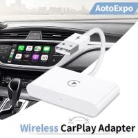 Wireless Adapter For iPhone Wireless Auto Car Adapter Apple Wireless Dongle Plug Play 5GHz WiFi Online Upda K9D1