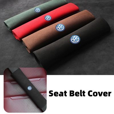 Car Seat Belt Shoulder Cover Auto Protection Soft Interior Accessories For Volkswagen VW Scirocco Jetta Beetle Golf 4 5 6 Passat Polo B5