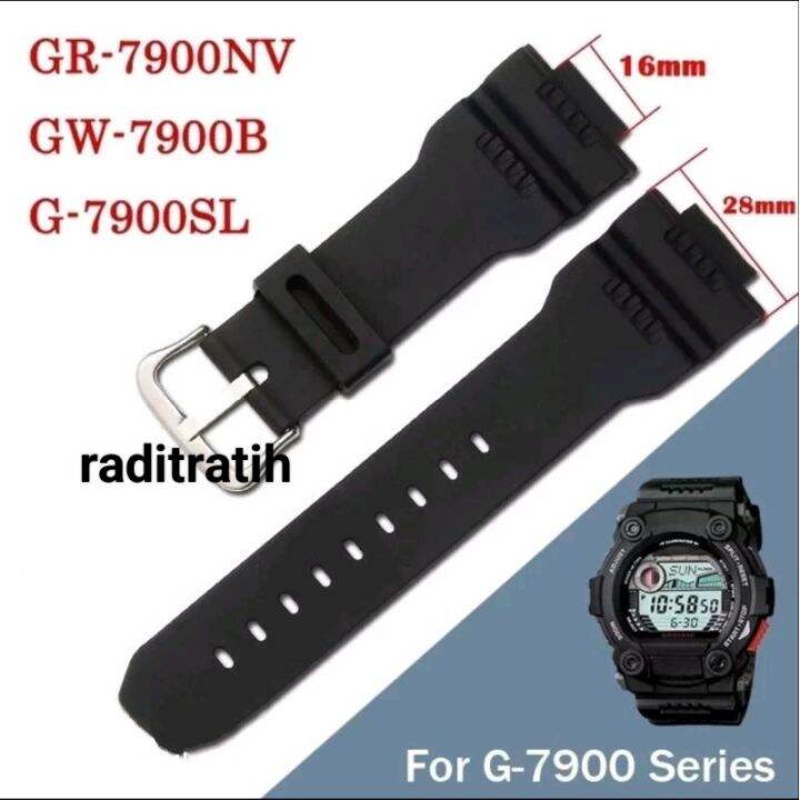 GShock 7900 G7900 G7900. Watch Strap Lazada PH