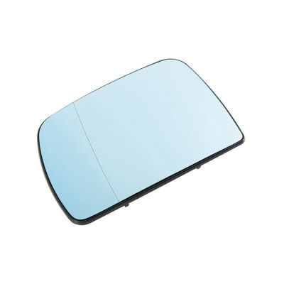 1ชิ้นหรือ1คู่กระจกแก้วสำหรับ BMW E53 1999-2006สีฟ้าความร้อนประตูด้านข้างกระจกมองหลังแก้ว51168408797 51168408808 CRD000230