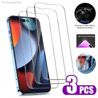 3PCS 9H Tempered Screen Protector For iPhone 11 12 13 14 Pro Max XR XS X Tempered Glass on iPhone 6 7 8 Plus SE 2020 Glass