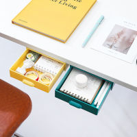 Under Desk Drawer Storage Box Desk Top Student Stationery Storage Box Desk Bottom Hidden Plastic Pencil Case