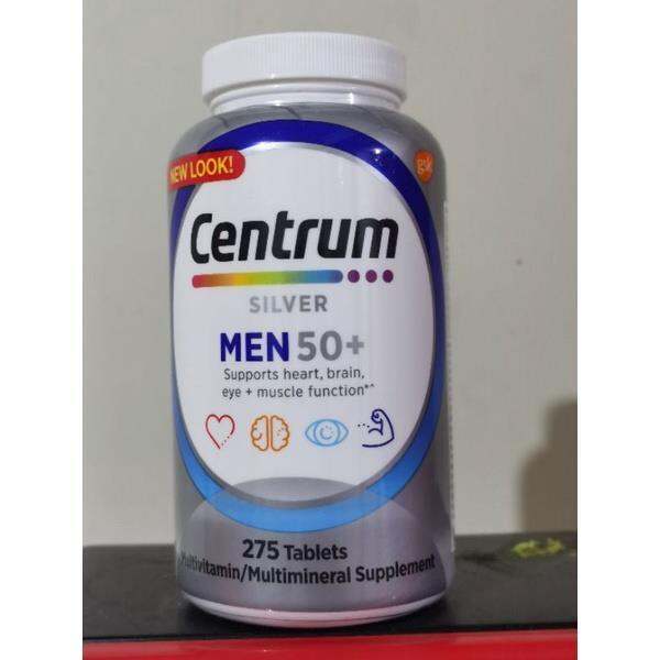 Centrum Silver Men Age 50 275 Tablet Adult Mens Multivitamin Multi Supplement Lazada Ph 9819