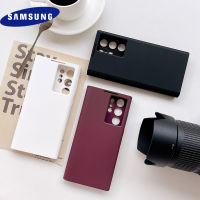 ?คุณภาพสูง?SAMSUNG Smart View ไฟ LED แบบฝาพับเป็นเคส GALAXY S22อัลตร้าพลัส S22Ultra S22Plus เคสโทรศัพท์หนัง5G S-View