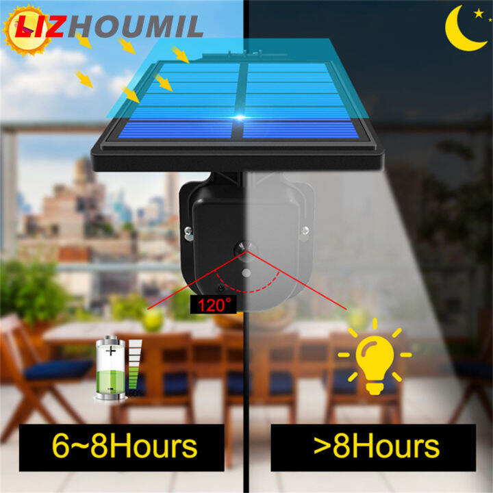 lizhoumil-ไฟสนามพลังแสงอาทิตย์มี4โหมดการทำงาน-ip65โคมไฟรีโมทควบคุมพลังงานแสงอาทิตย์กันน้ำสำหรับสวนลานโรงรถ