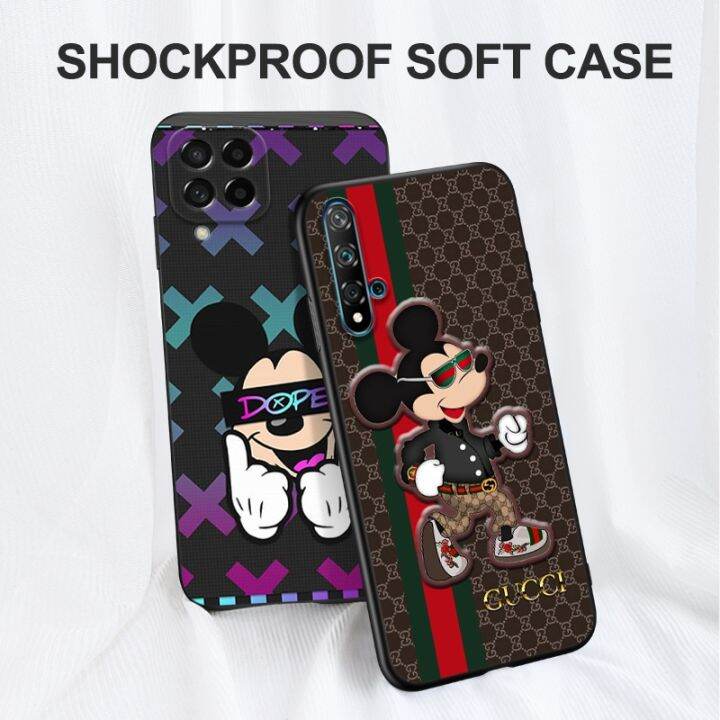 case-for-google-pixel-6a-7-7pro-phone-back-cover-soft-silicon-black-tpu-mickey-minnie