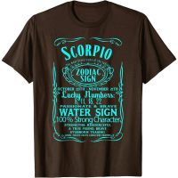 ZODIAC SIGN SCORPIO born october november Cosmic Horoscope T-Shirt