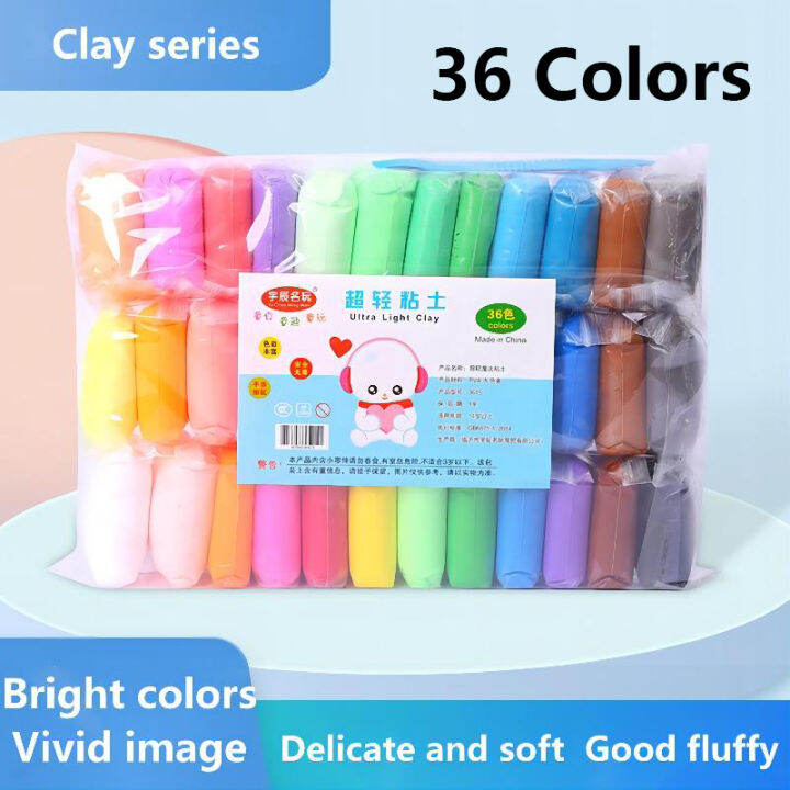 Air Dry Clay Set for Kids with Tools Non Toxic Air Clay Children's ...