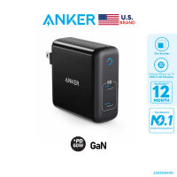 Anker PowerPort Atom PD 2 (60W) Power Delivery หัวชาร์จเร็ว ความปลอดภัยสูงสุด ชาร์จเร็ว ขาปลั๊กพับเก็บได้ ขนาดเล็ก พกพาสะดวก - AK181