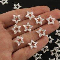 【CW】✲  100/200pcs/pack Color 12x12mm Star Hollow Loose Beads Garment Crafts