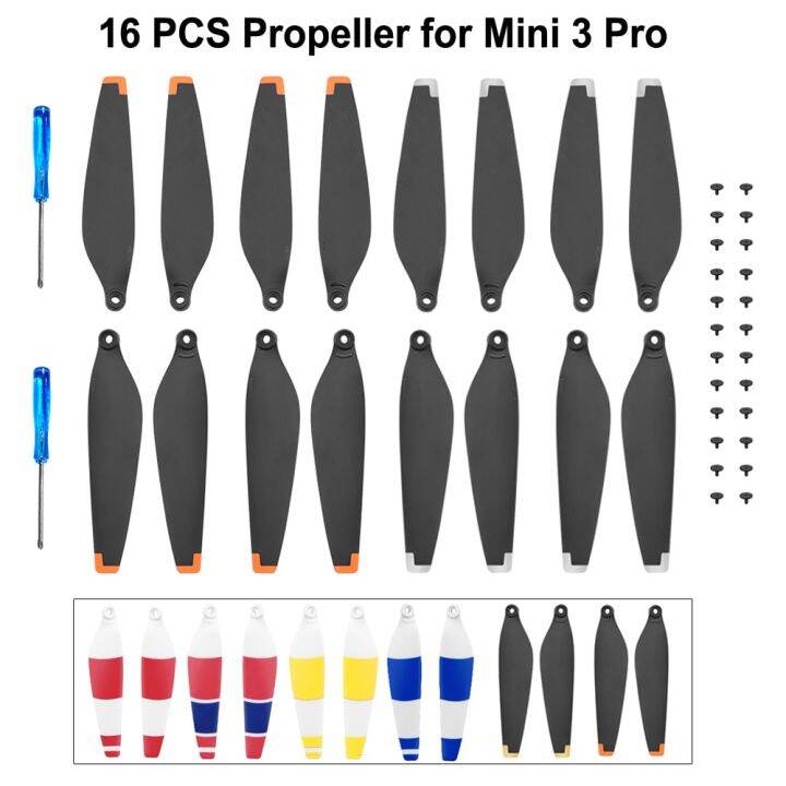 16PCS Propeller For DJI Mini 3 Pro Drone 6030 Blade Props Replacement