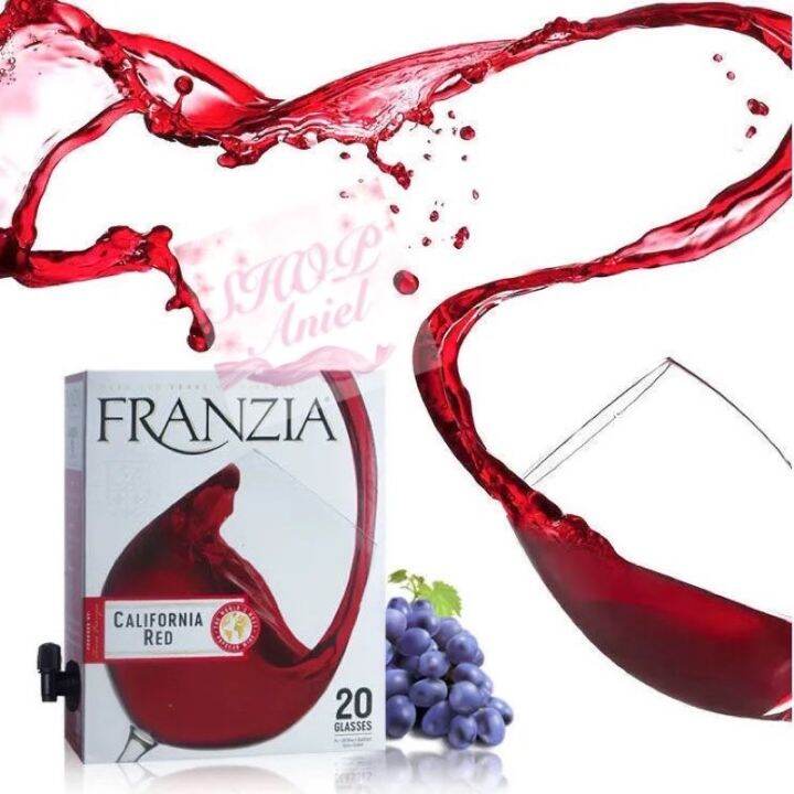 ♠Franzia Red Wine 3 Liters Lazada PH