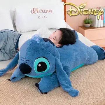 Disney Giant Size Lilo&Stitch Plush Stuffed Doll Cartoon Kawaii Animal  Couple Sleeping Pillow Softmaterial Toy For Children Gift