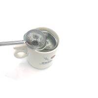 [COD] steel tea drain dregs filter round retractable compartment portable