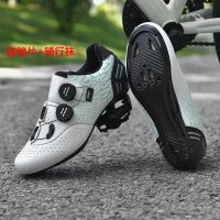 2023 High quality new style cycling shoes lockless shoes microfiber breathable surface road bike lock shoes mountain bike bicycle hard sole shoes men and women summer sales ⭐️⭐️⭐️⭐️⭐️