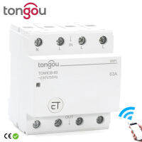 WiFi Circuit Breaker รีโมทคอนโทรลโดย eWeLink APP Smart Home Voice Control 4 p 72 มม. Din Rail สวิทช์หลัก TONGOU-Mumie