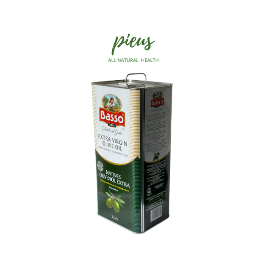 Dầu oliu siêu nguyên chất extra virgin olive oil basso 5 lit - ảnh sản phẩm 2