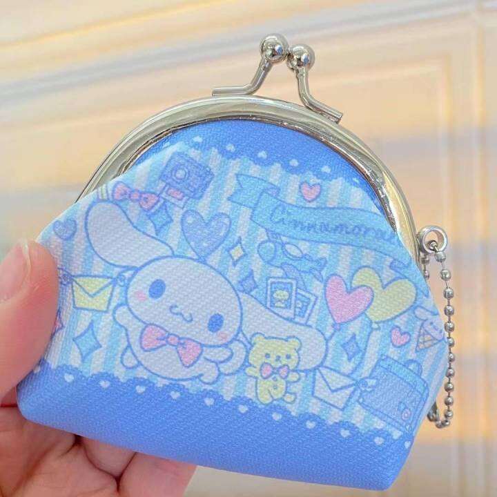 กระเป๋าใส่เหรียญ-ใส่สตางค์-sanrio-character-มาใหม่-งานป๊อกแป๊ก-หนัง-pu-พร้อมส่ง-ใช้ง่ายสะดวกสบาย