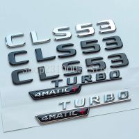 2017 Flat Trunk Letters Emblem Badge for Mercedes Benz CLS53 CLS63 CLS63s AMG CLS260 CLS300 CLS400 CLS450 CLS500 TURBO 4MATIC +