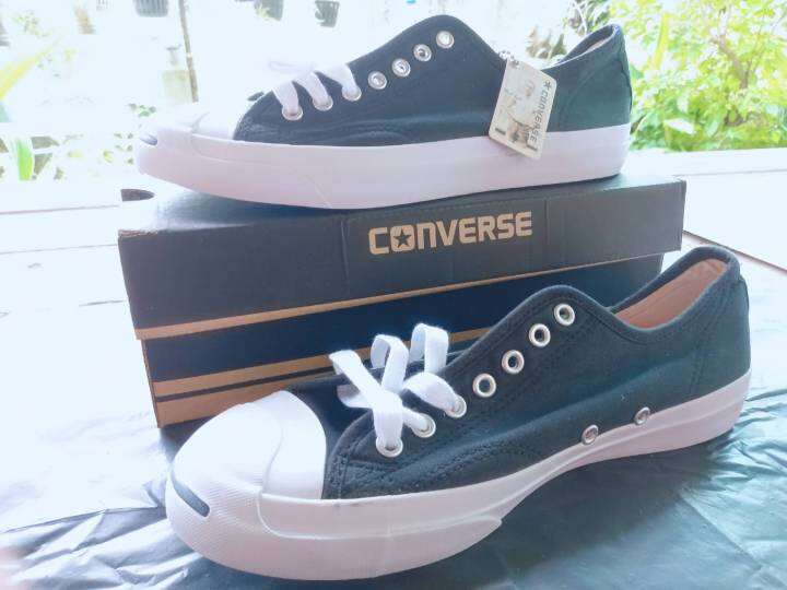 converse-jack-สีขาวและสีดำ-แถมดันทรง