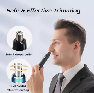 yoose Nose Hair Trimmer, Trendy Portable Ear and Nose Hair Trimmer