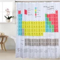 【hot】◄  Periodic Table of Elements Waterproofing Digital Printing Shower Curtain Partition Factory Sales