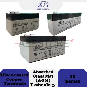 Leoch DJW6-1.2 Sealed Lead Acid - AGM - VRLA Battery