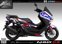 สติ๊กเกอร์แต่งลายรถ Yamaha Nmax V.2 ลาย HP4