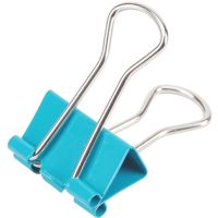 5pcs Deli 25mm Colored Metal Binder Clips Small Binding Bookmarks Office School Supply Student Book Folder Home Decoration Tool