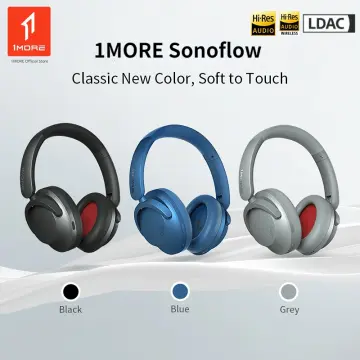 1MORE SonoFlow Wireless Headphones LDAC High Resolution Compatible Active  Noise