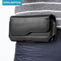 Phone Pouch Premium Leather Belt Case with Belt Clip Loop Magnetic Closure Cell Phone Holder Cover Waist Bag for iPhone Xiaomi