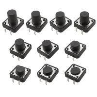 20Pcs/lot 4 Pins 12 x 12mm Tactile Push Button Switch Micro Panel PCB Momentary Tact Switches 12x12mmx4.3mm 12mm