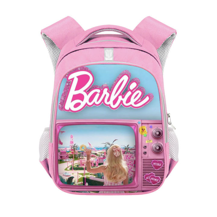 barbie-backpack-for-women-men-student-large-capacity-waterproof-breathable-fashion-personality-multipurpose-bags