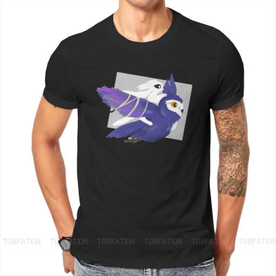 Ori and the Blind Forest Ku and Ori in Flight T Shirt Vintage Teenager Homme High Quality Tshirt Large Crewneck Men Clothes