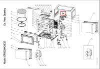 แผงฟิวส์ไมโครเวฟ/electrolux/ FILTER BOARD / 2000-02163/ตำแหน่ง22 ของแท้