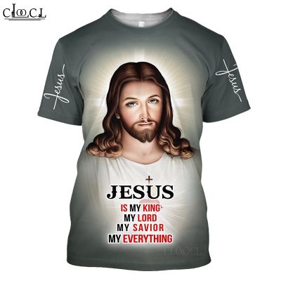 Newest Popular God Religion Christ Jesus Men Women Tshirt 3D Print Summer Harajuku Hip Hop Streetwear Pullover Drop Shipping