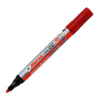 ปากกาไวท์บอร์ด 2 มม. สีแดง ตราม้า H-22